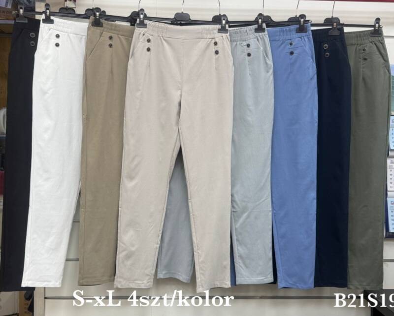 Spodnie damskie Roz S-XL, Mix Kolor Paczka 4 szt